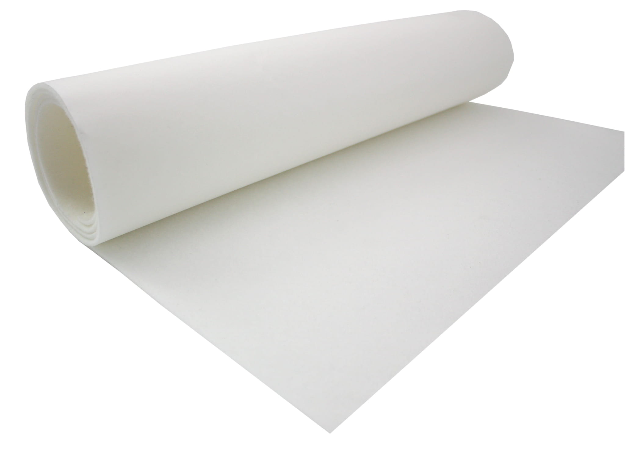 Filc samoprzylepny z klejem biały 3mm | miękki soft | 400g/m² | 50x150 cm