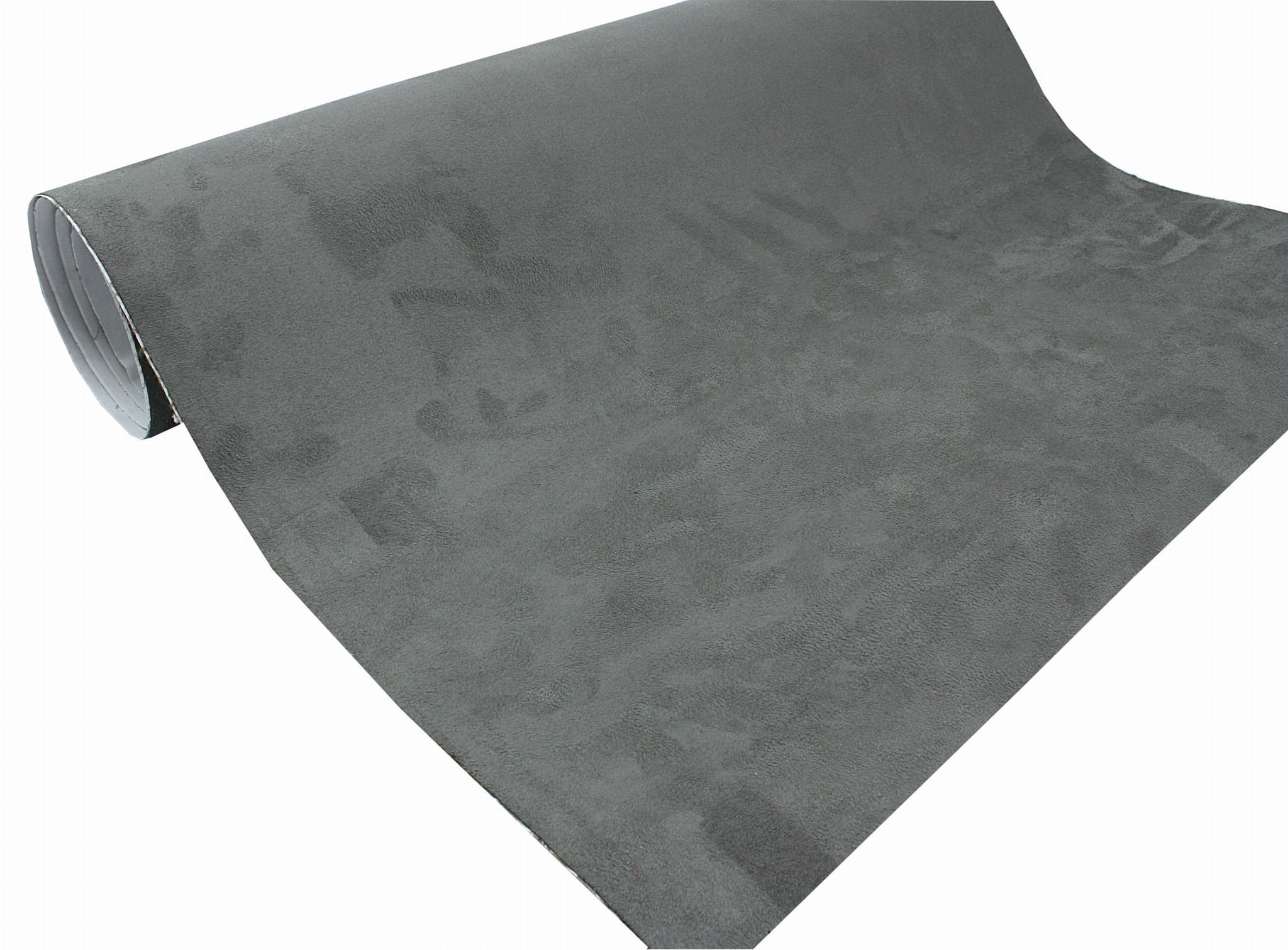 Materiał zamsz folia samoprzylepna  KLEJ SZARY 50x140cm